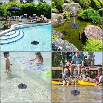 EcoFlow™ Solar Water Fountain – Eco-Friendly Outdoor Decor for Birdbaths and Gardens 3