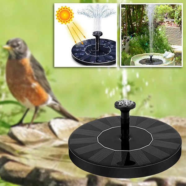EcoFlow™ Solar Water Fountain – Eco-Friendly Outdoor Decor for Birdbaths and Gardens 4