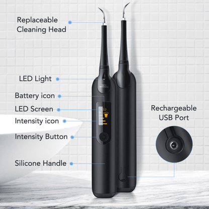 BrightSmile™ Electric Dental Care Kit for Effortless Home Oral Hygiene
