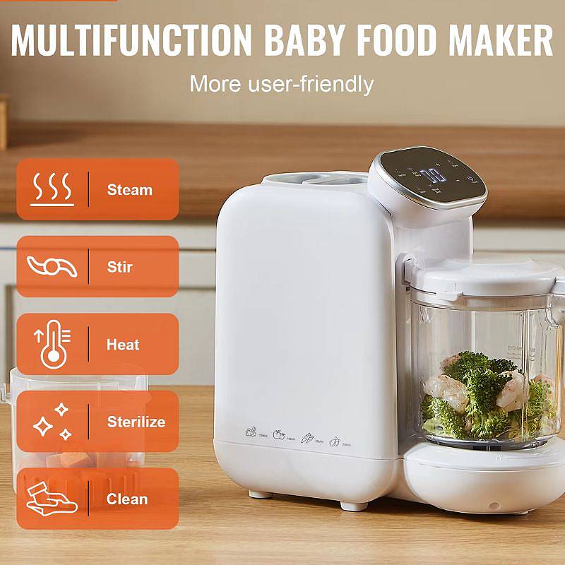 BabyChef™ 5-in-1 Baby Food Maker – Effortless Food Puree Machine for Healthy Meals 1