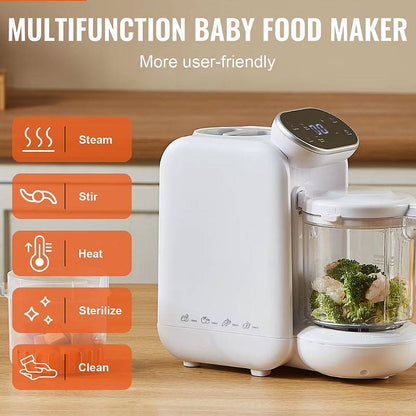 BabyChef™ 5-in-1 Baby Food Maker – Effortless Food Puree Machine for Healthy Meals 1