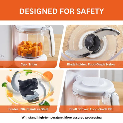BabyChef™ 5-in-1 Baby Food Maker – Effortless Food Puree Machine for Healthy Meals 2