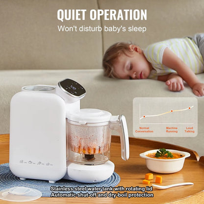 BabyChef™ 5-in-1 Baby Food Maker – Effortless Food Puree Machine for Healthy Meals 4