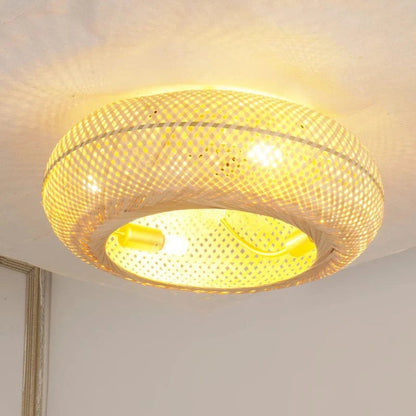 BambooAura™ Modern Ceiling Fan with Lights – Elegant Bohemian Design for Stylish Spaces 3
