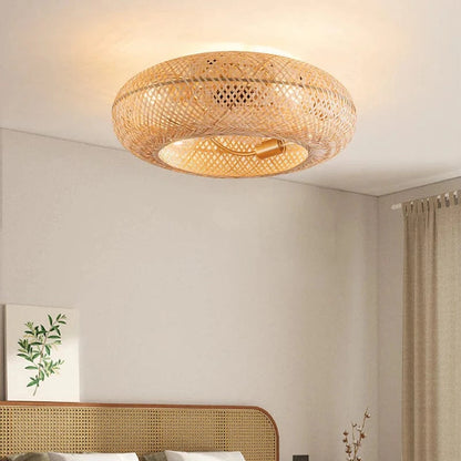 BambooAura™ Modern Ceiling Fan with Lights – Elegant Bohemian Design for Stylish Spaces 4