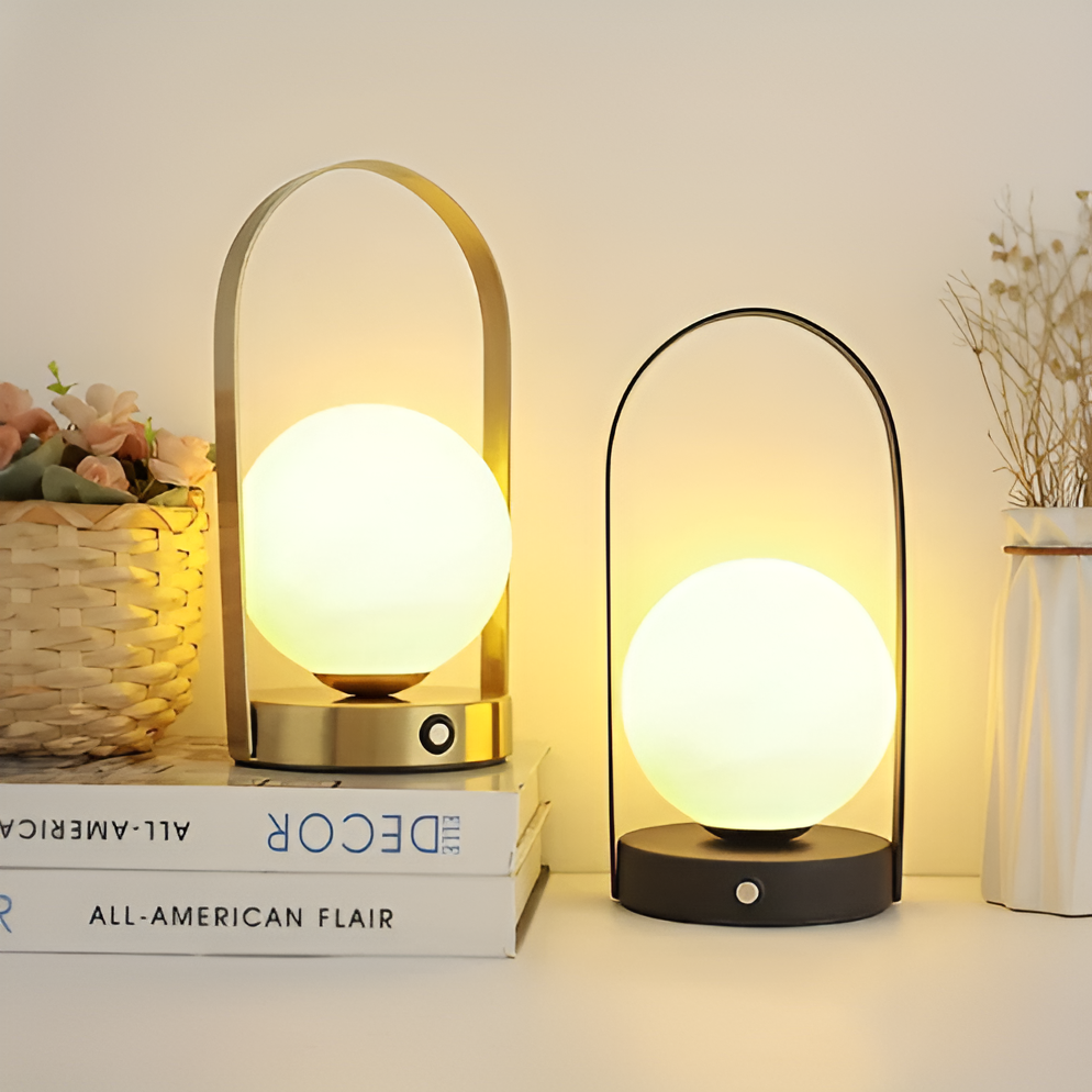 BeamBall™ Cordless Table Lamp – Stylish Battery Operated Lighting for Any Space 1