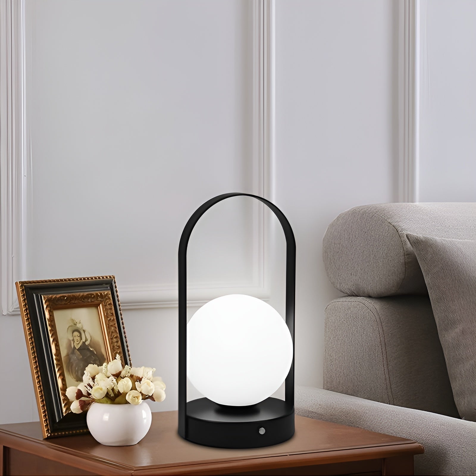 BeamBall™ Cordless Table Lamp – Stylish Battery Operated Lighting for Any Space 6