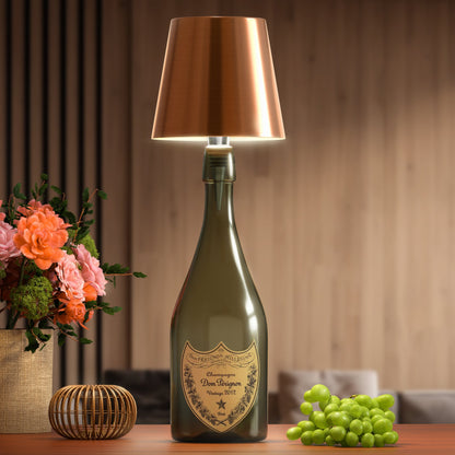 BottleBeam™ LED Table Lamp - Eco-Friendly Bottle Decor for Unique Home Lighting 3