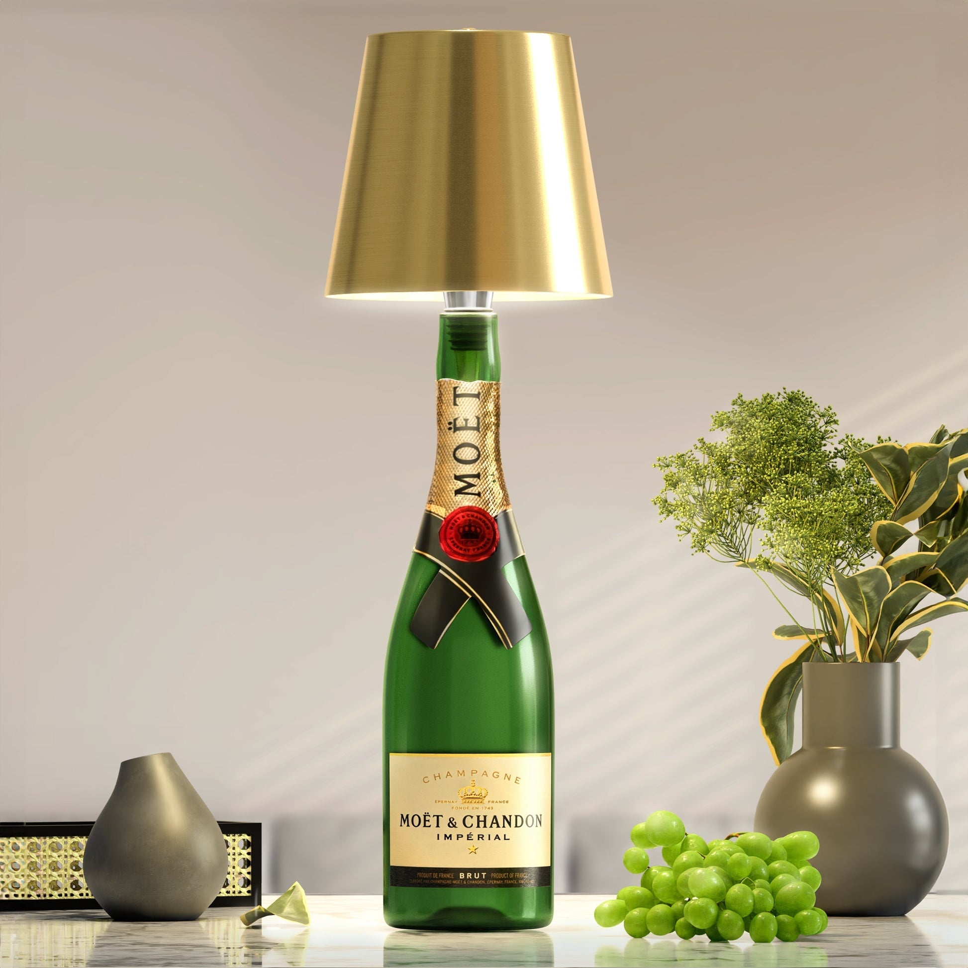 BottleBeam™ LED Table Lamp - Eco-Friendly Bottle Decor for Unique Home Lighting 4