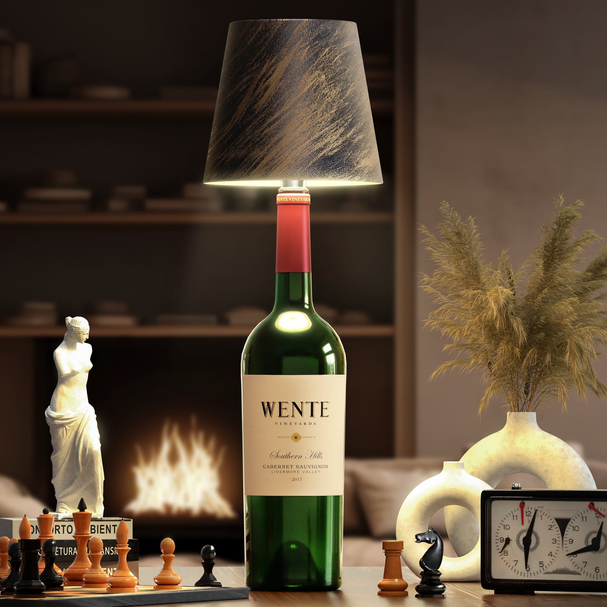 BottleBeam™ LED Table Lamp - Eco-Friendly Bottle Decor for Unique Home Lighting 8
