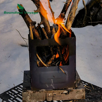 Boundless Voyage™ - Foldable Camping Wood Stove