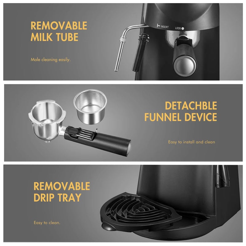 BrewMaster™ Espresso Machine – Best Coffee Machine for Home Baristas 5