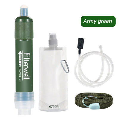 FilterWell™ Survival Water Filtration Straw