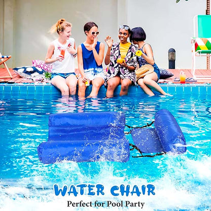 AquaRelax™ Inflatable Pool Float Chair for Adults - Comfortable Swimming Pool Floating Seat 4