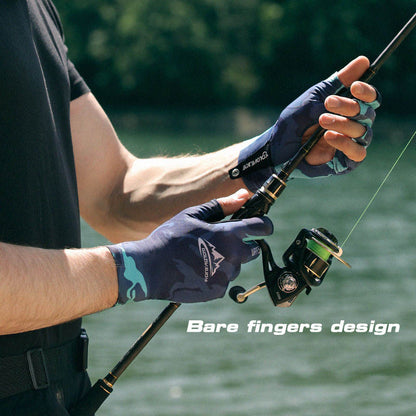 Professional UPF50+ Lure Fishing Gloves