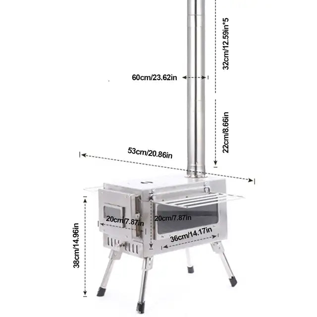 MANIKO™ Outdoor Wood Burning Camping Stove