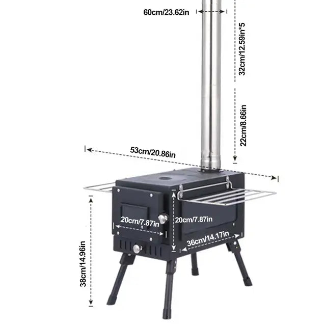 MANIKO™ Outdoor Wood Burning Camping Stove