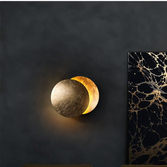 CelestialAura™ Artistic LED Wall Sconce Lighting – Elegant Home Illumination 0