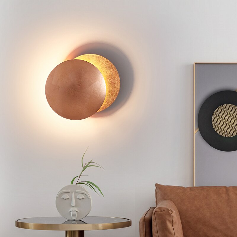 CelestialAura™ Artistic LED Wall Sconce Lighting – Elegant Home Illumination 1