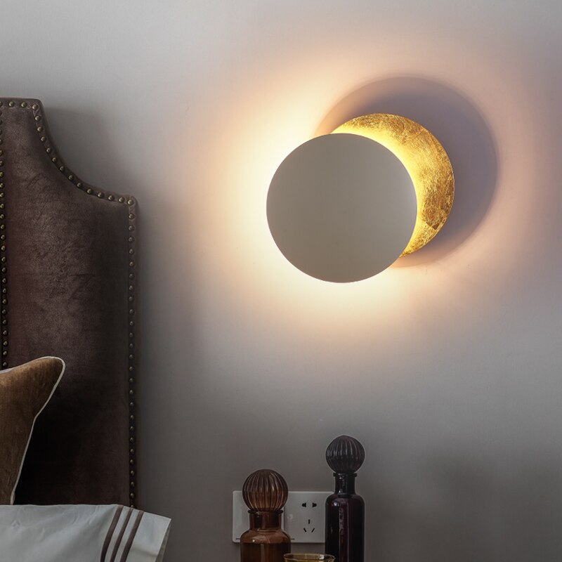 CelestialAura™ Artistic LED Wall Sconce Lighting – Elegant Home Illumination 2