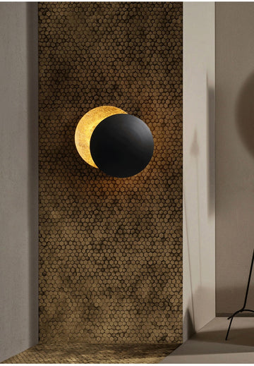 CelestialAura™ Artistic LED Wall Sconce Lighting – Elegant Home Illumination 5