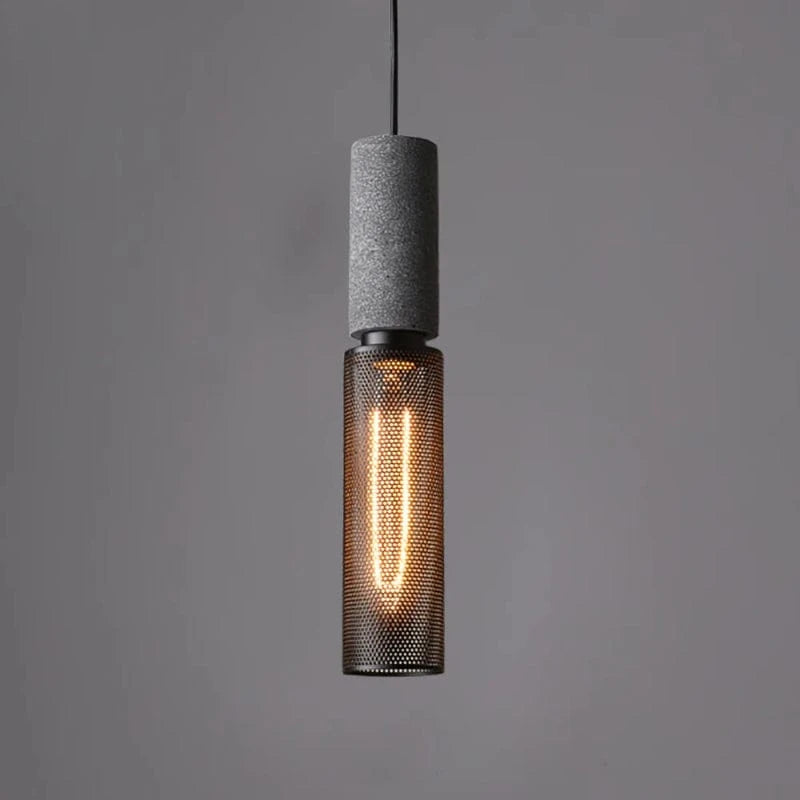CementoGlow™ Industrial Pendant Lamp - Modern Concrete & Metal Design 0