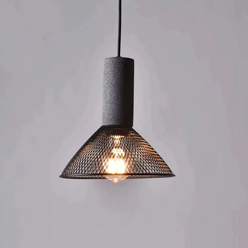 CementoGlow™ Industrial Pendant Lamp - Modern Concrete & Metal Design 5