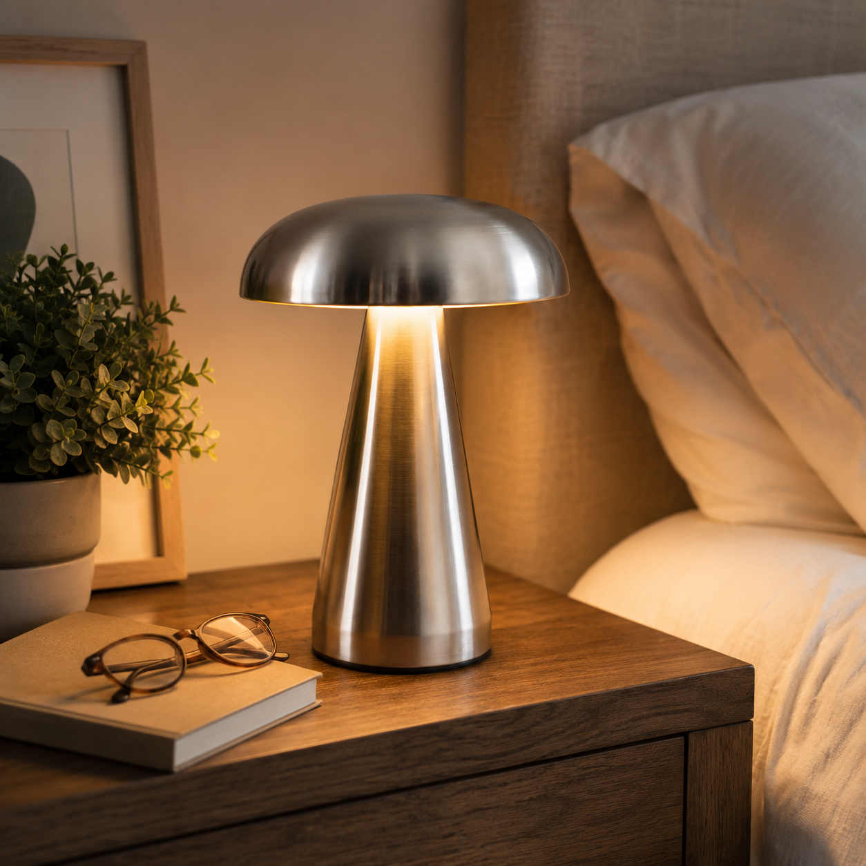 LumaGlow™ Vintage USB Table Lamp - Cozy Illumination for Any Space