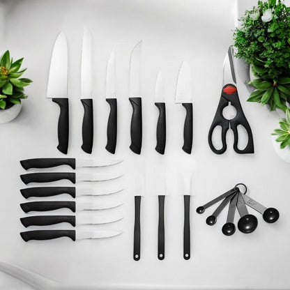 ChefMaster™ 22-Piece Knife Set for Home Chefs and Cooking Enthusiasts 3