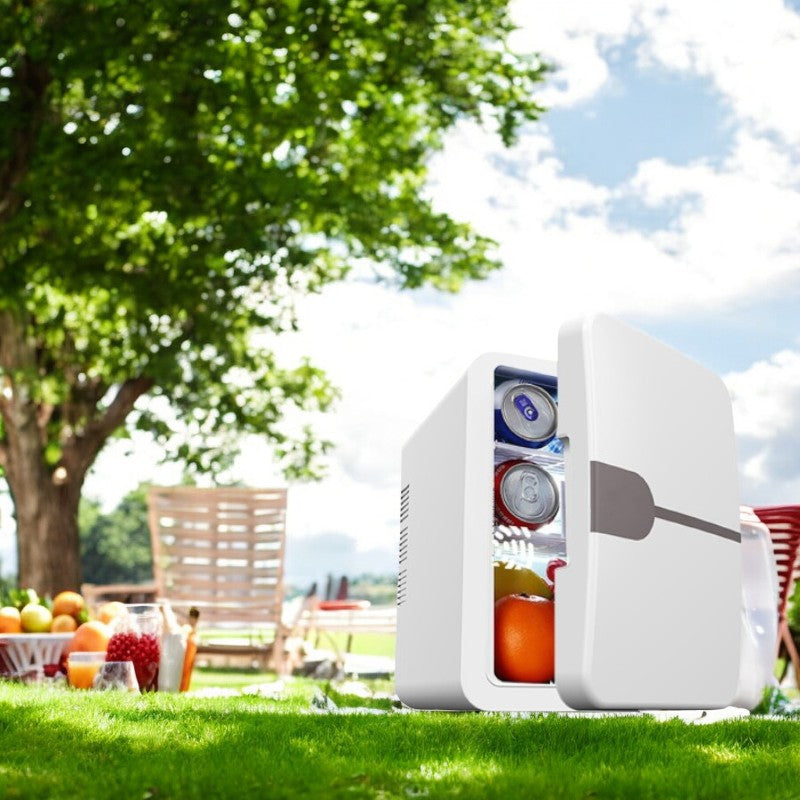 ChillMate™ 6L Mini Fridge for Bedroom, Travel, and Home Use 4