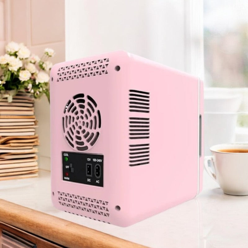 ChillMate™ 6L Mini Fridge for Bedroom, Travel, and Home Use 8