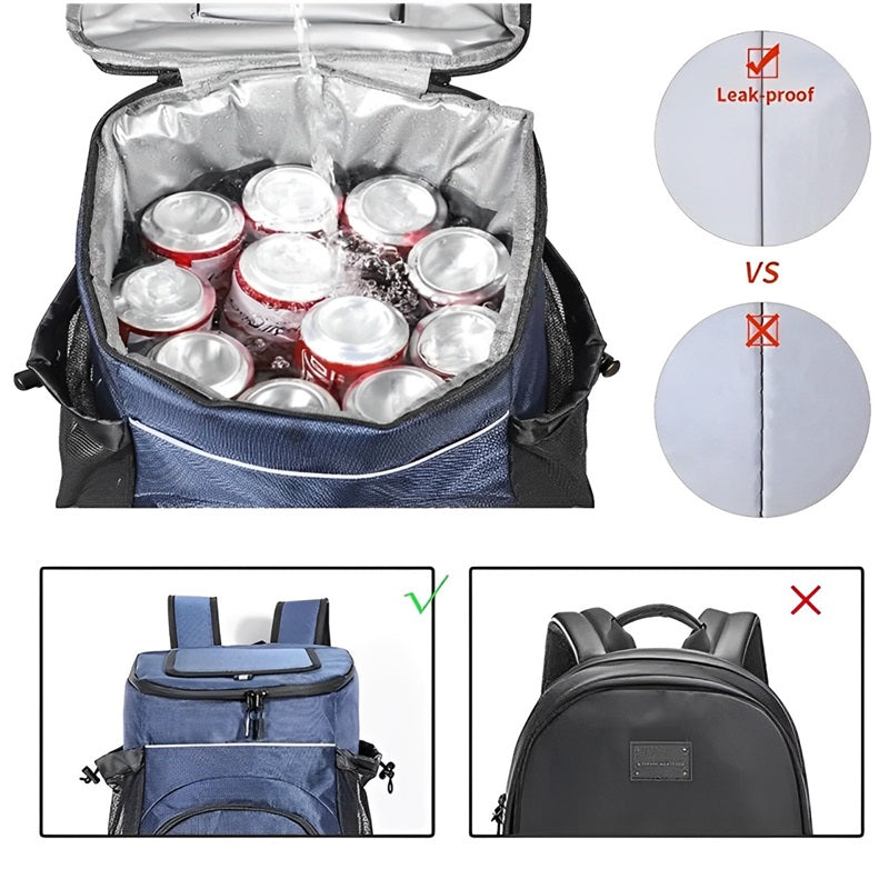 ChillMate™ Insulated Backpack Cooler Bag for Outdoor Adventures 2