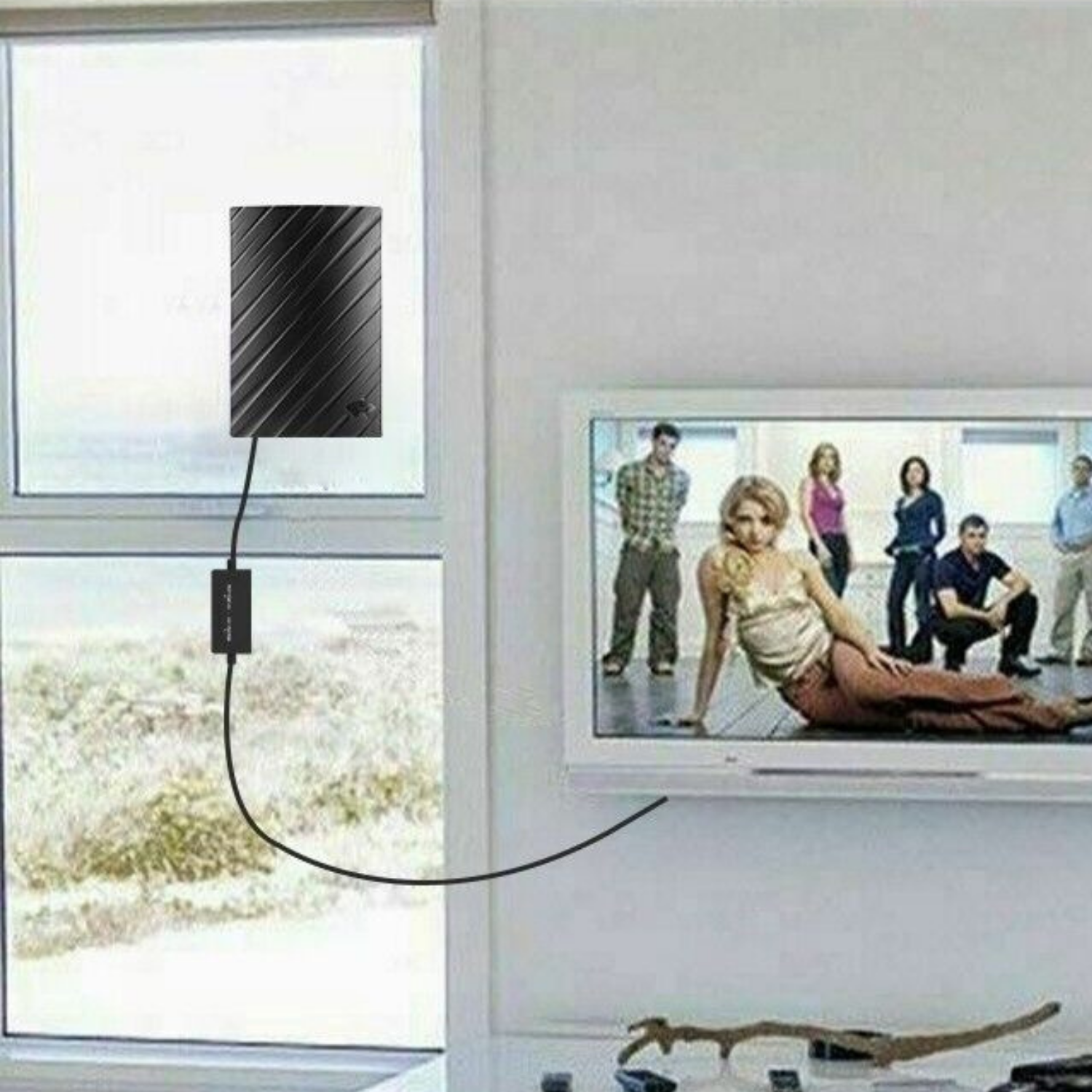 ClearView™ 4K Indoor TV Antenna - Best HD Signal Up to 600 Miles 6