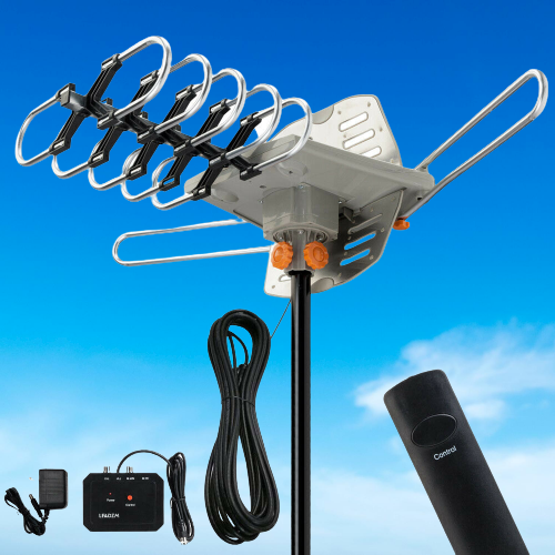 ClearView™ 990 Mile Outdoor HD TV Antenna for Crystal-Clear Digital Reception 0