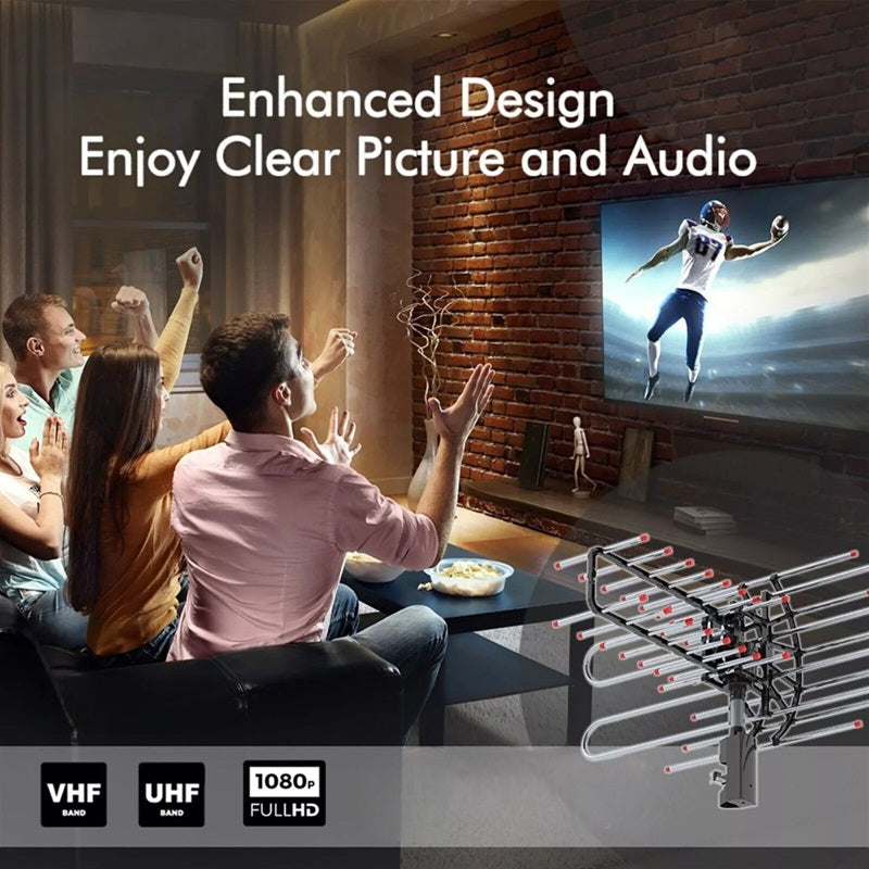 ClearView™ Long Range Outdoor TV Antenna - Best HD Digital Signal Receiver 2