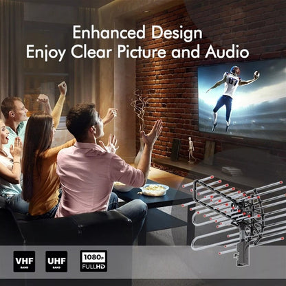 ClearView™ Long Range Outdoor TV Antenna - Best HD Digital Signal Receiver 2