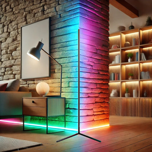 ColorGlow™ Smart LED Floor Lamp – Modern Lighting for Living Room & Office 0