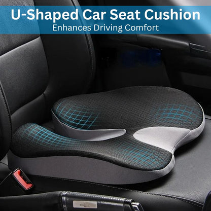 ComfortCushion™ Ergonomic Car Seat Cushion with Lumbar Support for Pain Relief 4
