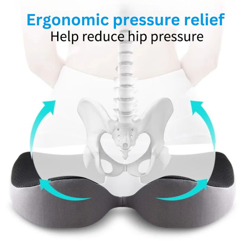 ComfortCushion™ Ergonomic Car Seat Cushion with Lumbar Support for Pain Relief 6