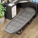 Chaise Longue Pliable Avec Coussin – Lit De Camping 5 Positions, Charge 200 Kg, Pour Jardin, Piscine, Camping (178 X 66 Cm) - 12