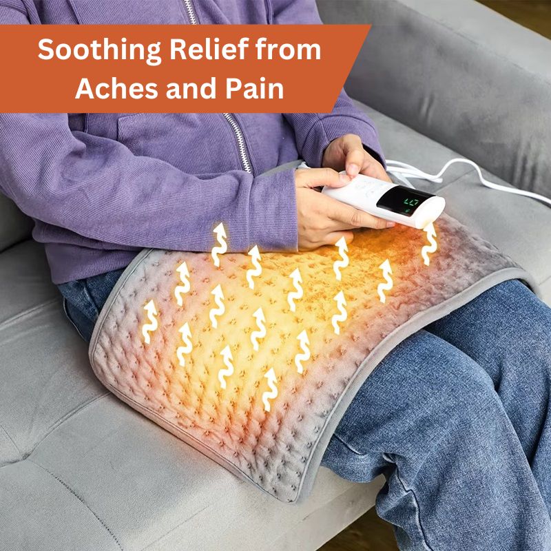 ComfortWave™ Electric Heating Pad for Cramps and Muscle Relief – Infrared Therapy 2