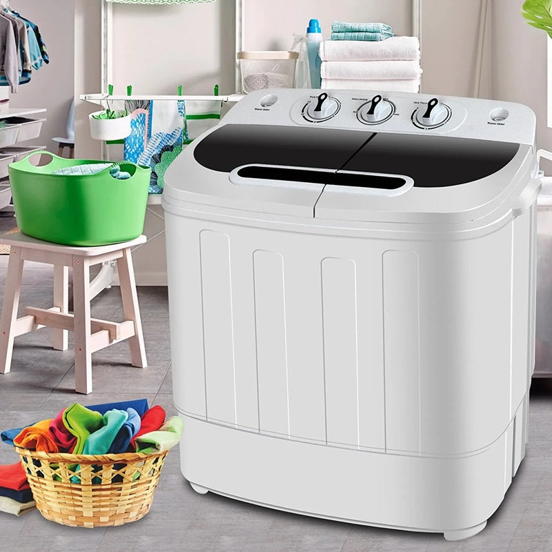 CompactWash™ 13LB Twin Tub Washing Machine for Quick Laundry Solutions 2
