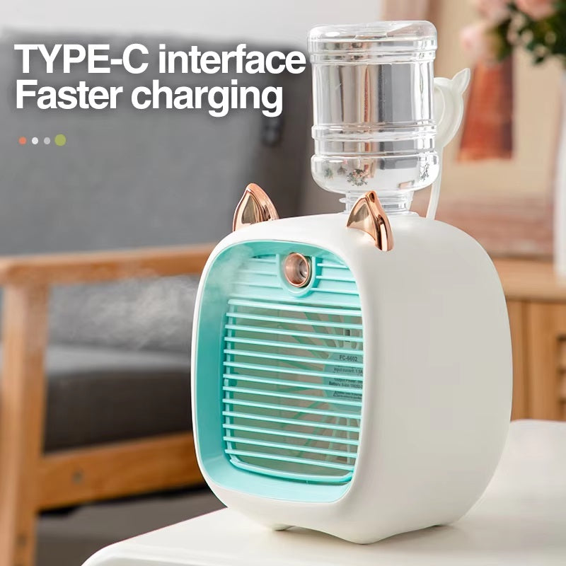 CoolBreeze™ Mini Portable Air Conditioner - Instant Cooling for Home, Office & Outdoors 4