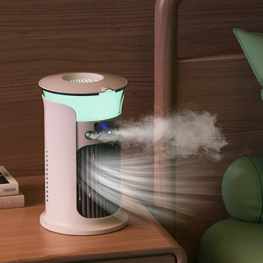CoolBreeze™ Mini Portable Air Conditioner for Home and Office - Compact Humidifier 0