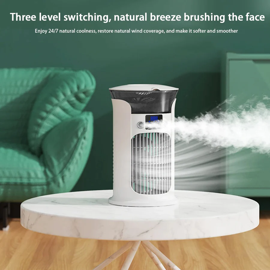 CoolBreeze™ Mini Portable Air Conditioner for Home and Office - Compact Humidifier 3
