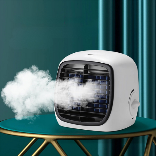 CoolBreeze™ Mini Portable Air Conditioner with Humidifier for Personal Comfort 0