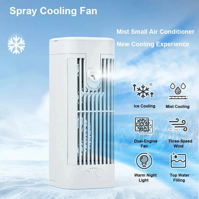 CoolBreeze™ Portable AC Unit - Mini Air Conditioner for Home, Office & Travel 2