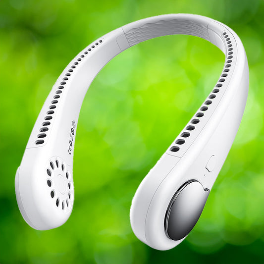 CoolBreeze™ Portable Neck Fan - Bladeless, Rechargeable, Perfect for On-the-Go Comfort 0
