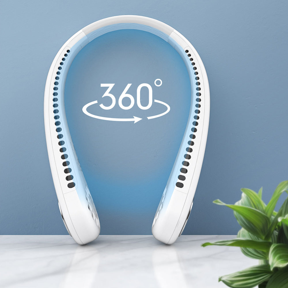 CoolBreeze™ Portable Neck Fan - Bladeless, Rechargeable, Perfect for On-the-Go Comfort 5