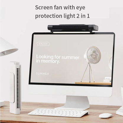 CoolBreeze™ USB Bladeless Fan – Space-Saving Desktop Air Conditioner for Home & Office 1